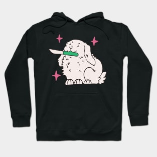 lop ears bunny Hoodie